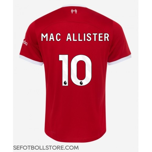 Liverpool Alexis Mac Allister #10 Replika Hemmatröja 2023-24 Kortärmad